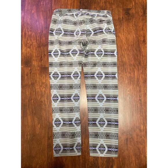 Chip Foster Women's Skinny Jeans Southwestern Boho Aztec Print Pants Size 25 - Picture 2 of 6